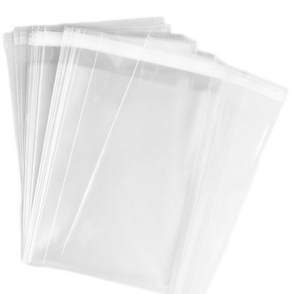 25 Clear Poly Bags for inventory storage 10 x 13 inches - Picture 2 of 5